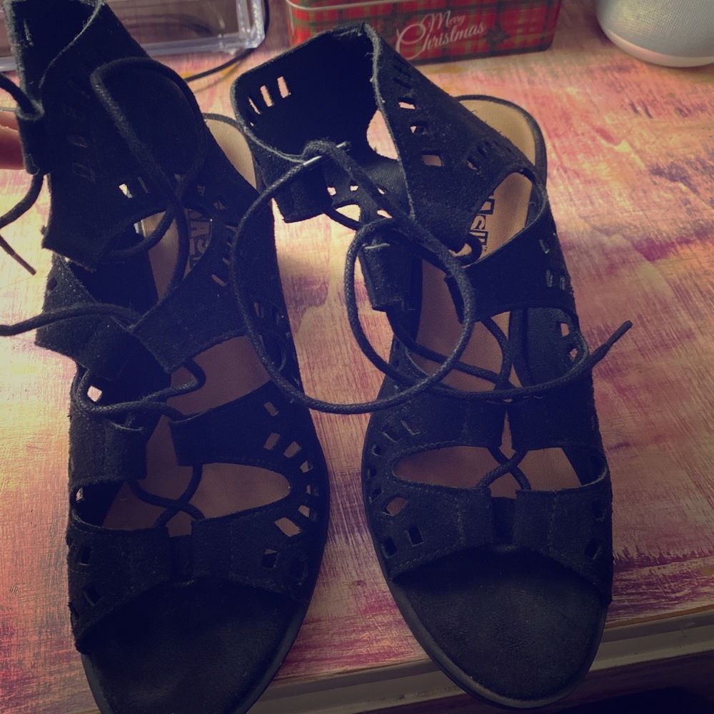 Sandals with a little heal